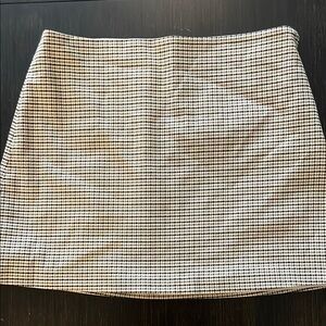 Classic Checkered Mini Skirt
